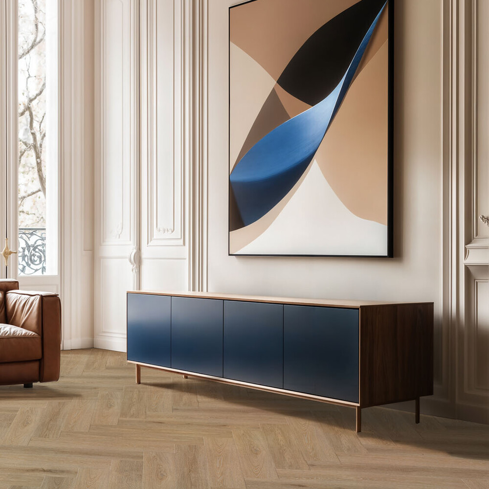 Gerflor Creation 55 Clic Acoustic - Aquinoah Nature 1707 (HB Herringbone / Fischgrät)
