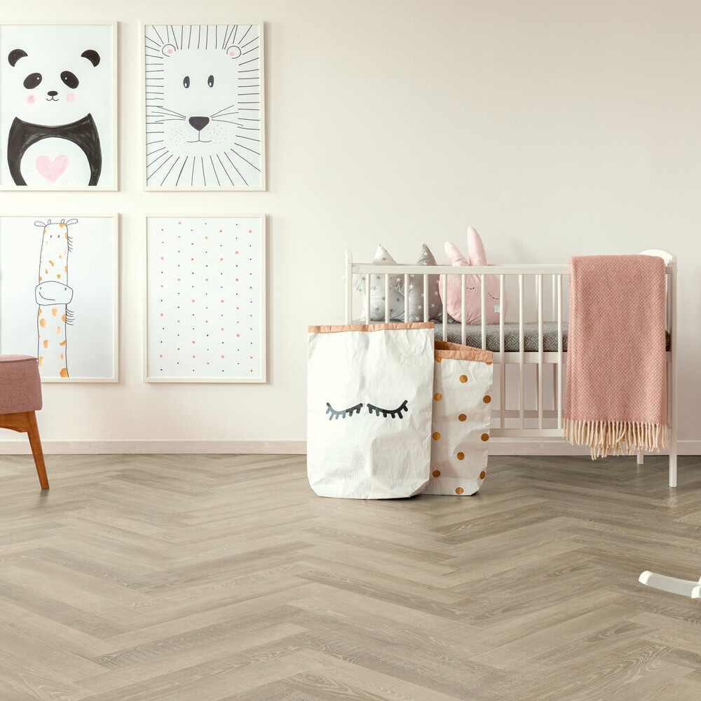 Objectflor Expona Living Clic - 8152 Pallido Oak (Herringbone / Fischgrät)