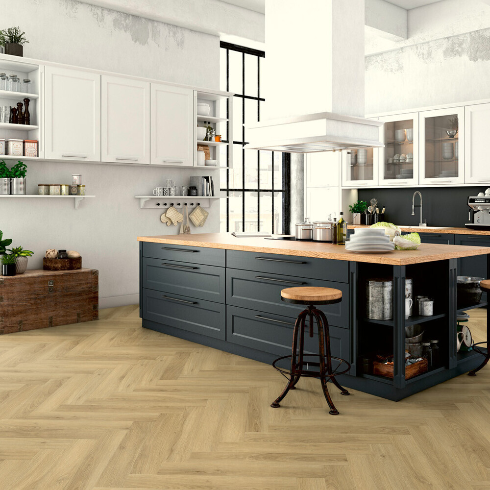 Objectflor Expona Living Clic - 8155 Dew Oak (Herringbone / Fischgrät)