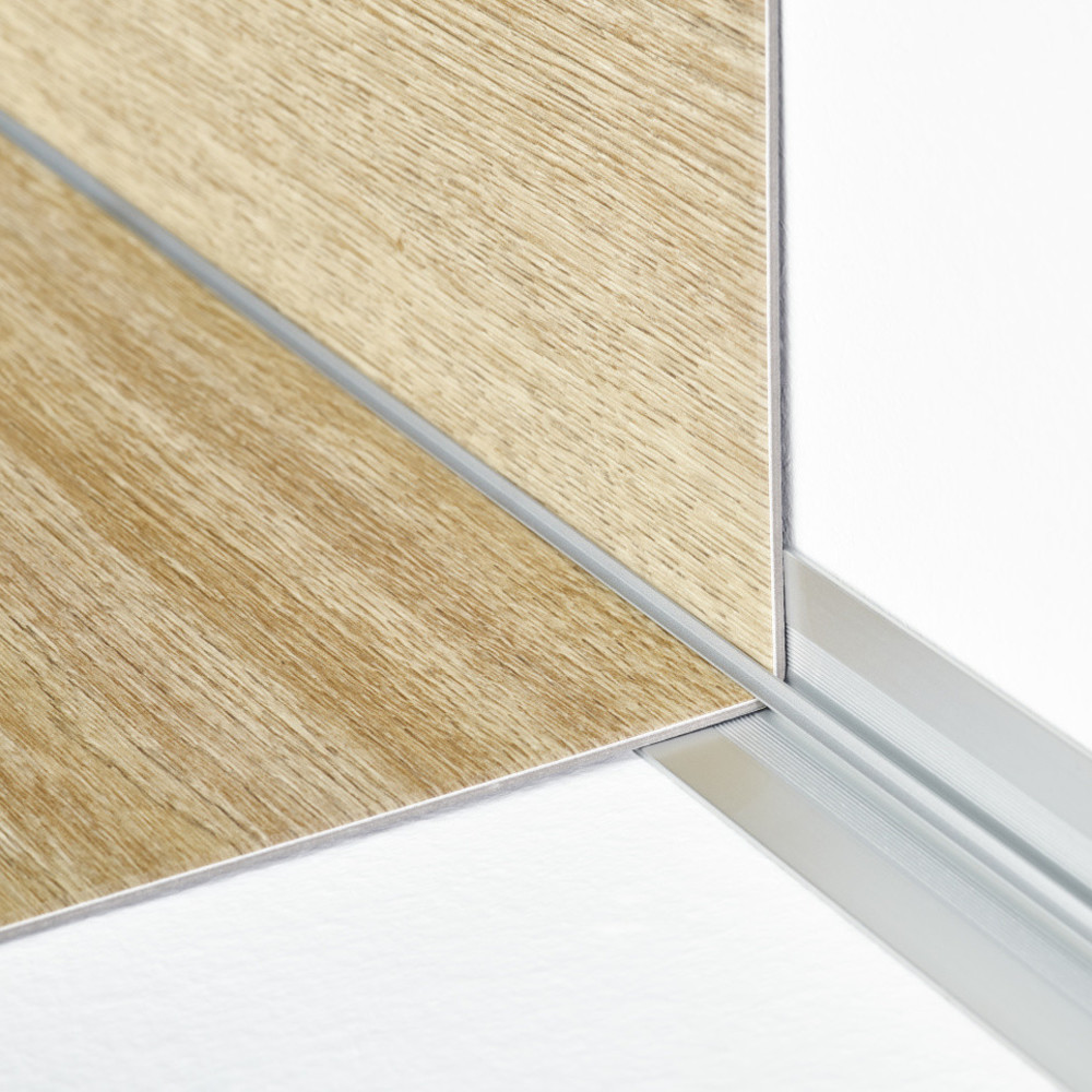 Xtrafloor Treppen-Innenprofil Aluminium