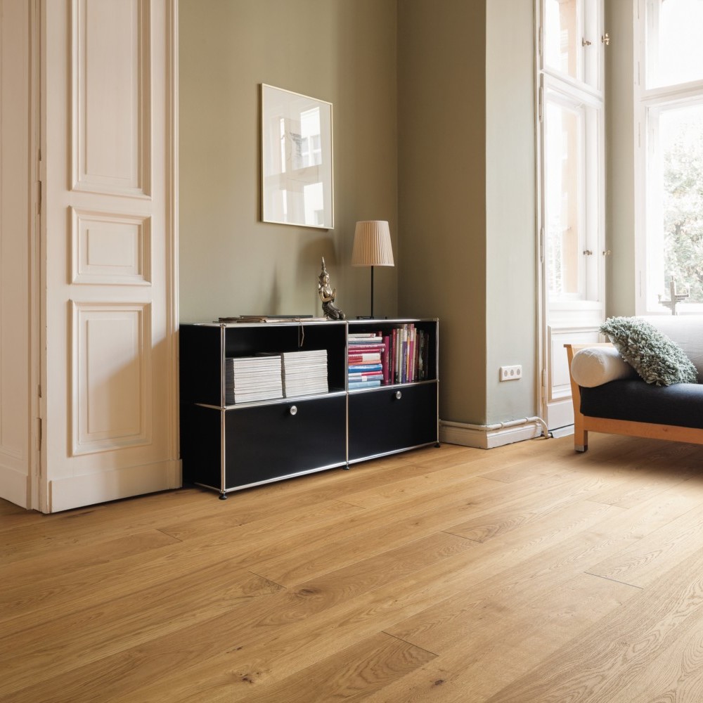 HARO Parkett 4000 LHD 4V - Eiche Markant strukturiert